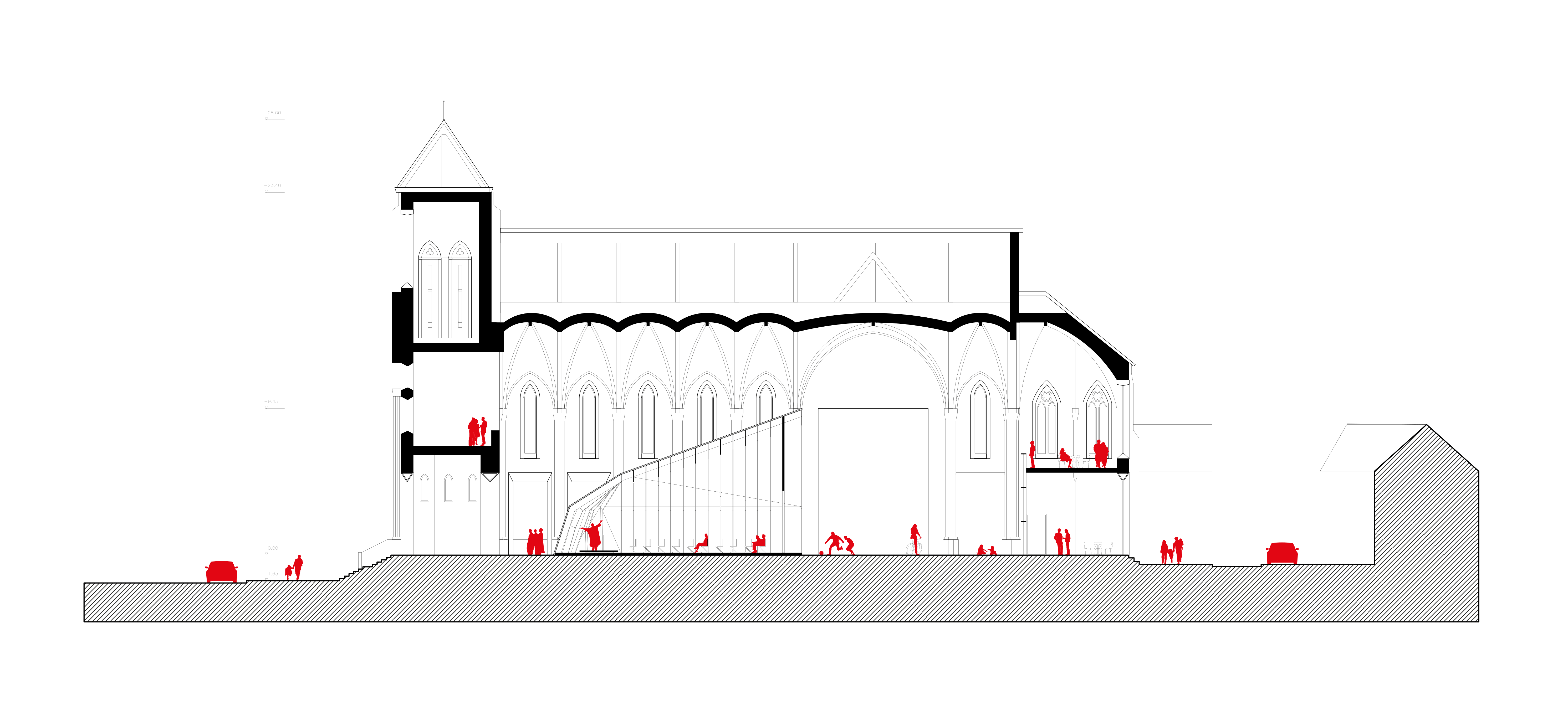 camille-bresteau-architecture-coupe-projet-eglise-patrimoine-reconversion-renovation-espace-public-place-cordemais
