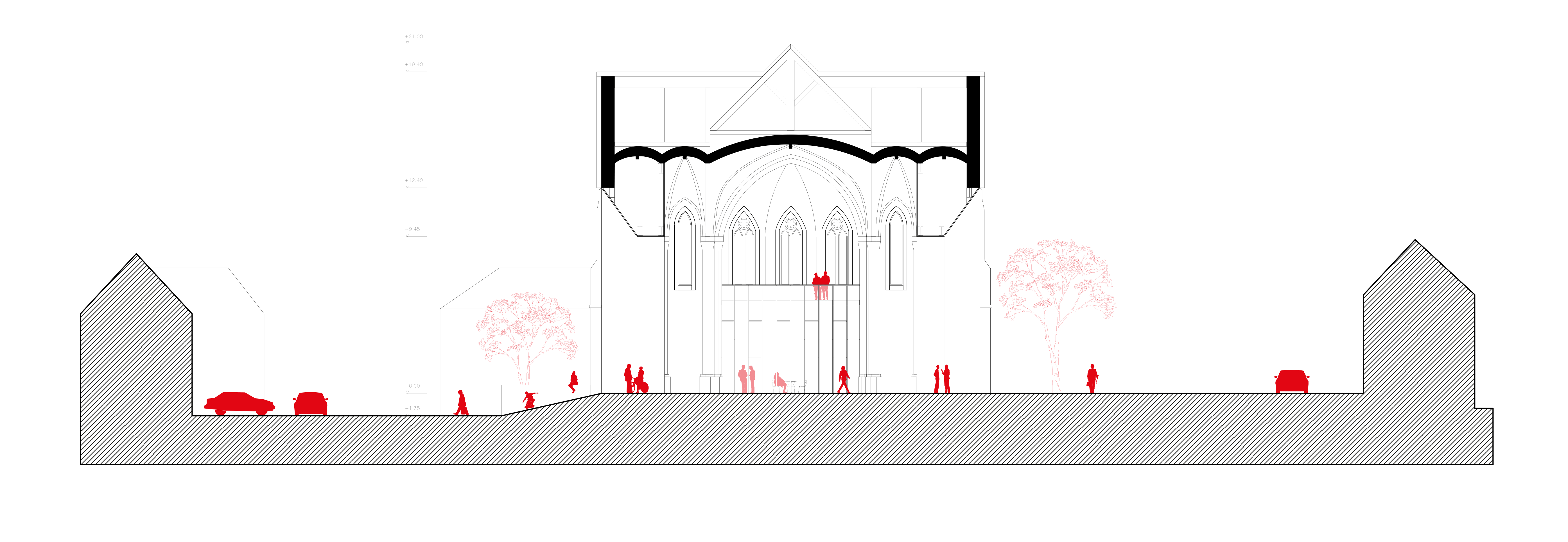 camille-bresteau-architecture-coupe-projet-eglise-patrimoine-reconversion-renovation-espace-public-place-cordemais